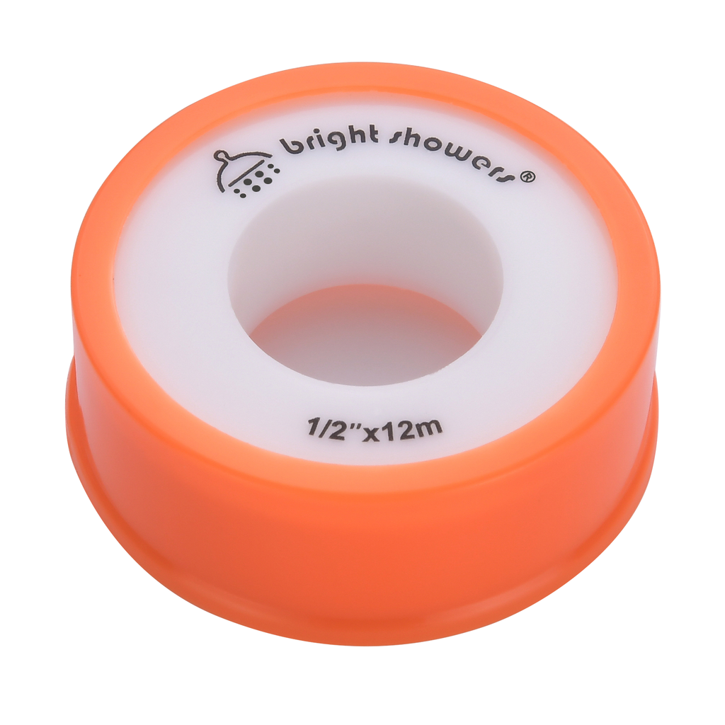 2 Pack White Teflon Tape for Shower Heads and Pipe Thread Sealing, 472" Length 1/2" Width