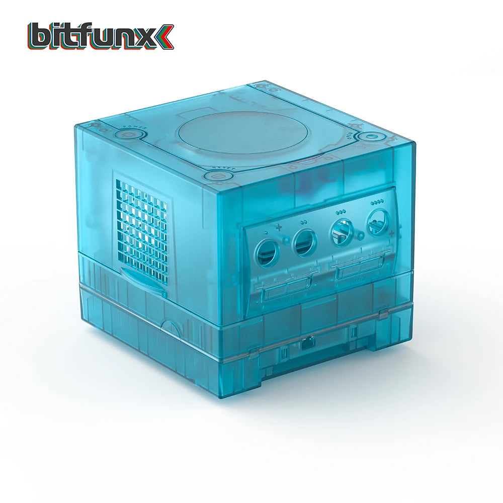 Gamecube Full Replacement Console Shell Housing Ice Blue