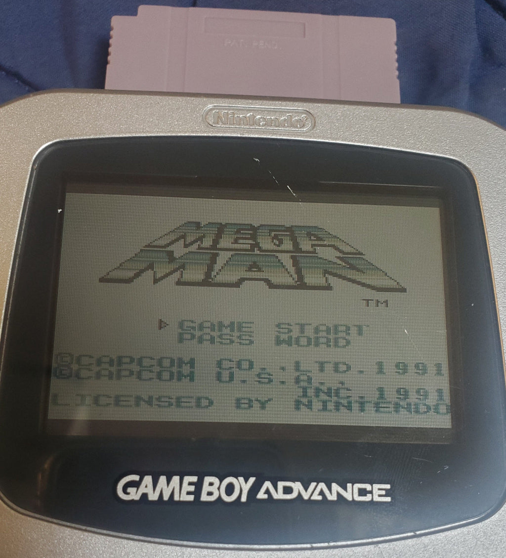 Mega Man 1 GB Video Game Cartridge Game Boy 2001