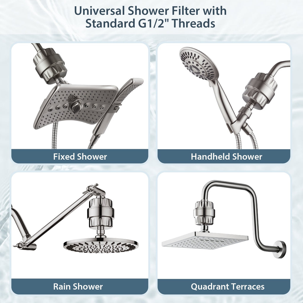 Shower Head Filter-Water Filter and Softener Removes Chlorine