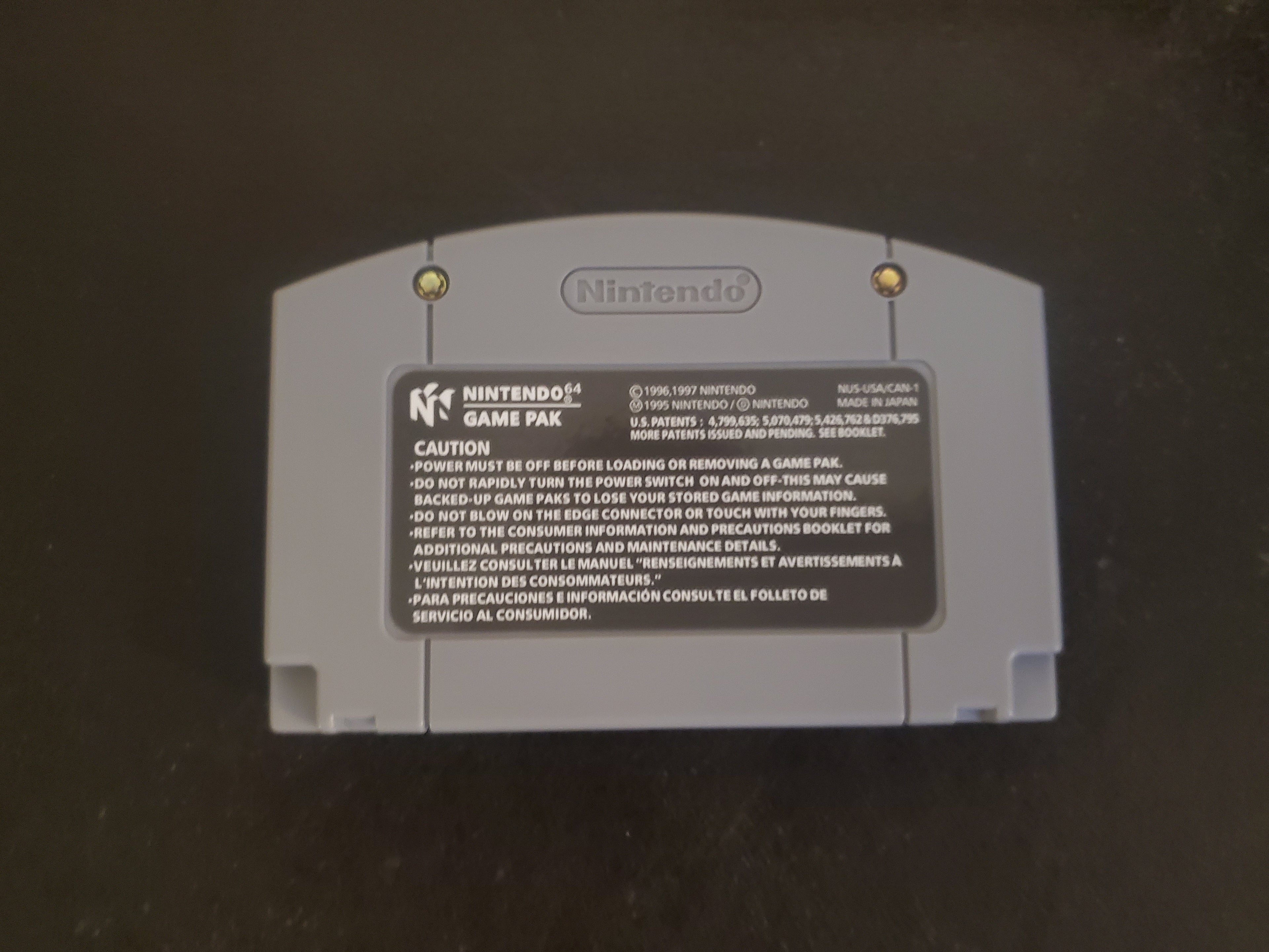 Conker's Bad Fur Day N64 Nintendo 64 Video Game Cartridge 2001