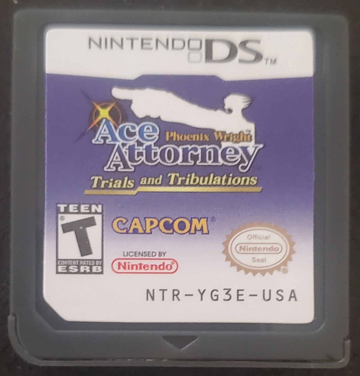 Phoenix Wright Ace Attorney Trials and Tribulations NDS Video Game Nintendo DS