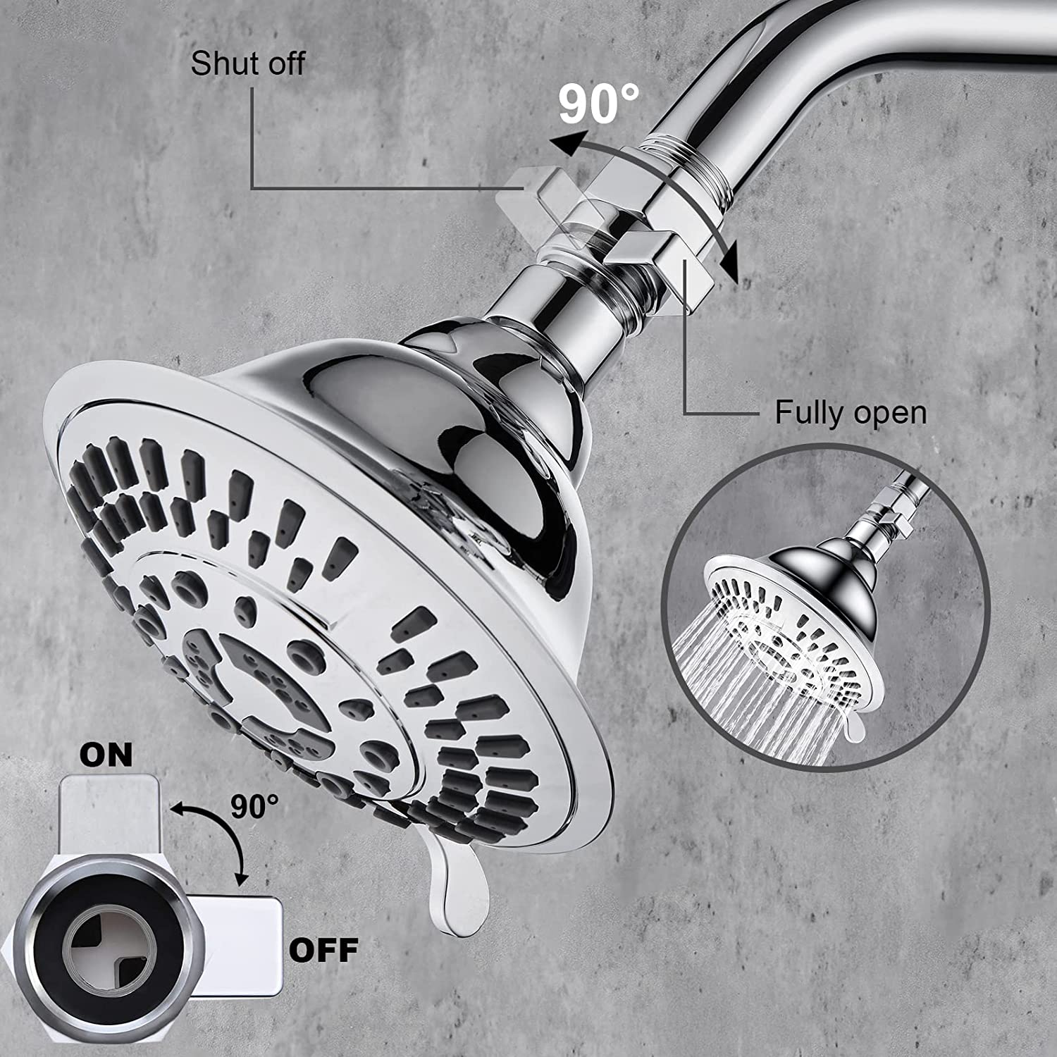 Water Flow Control Valve-Flow Regulator Water-Saver Volume