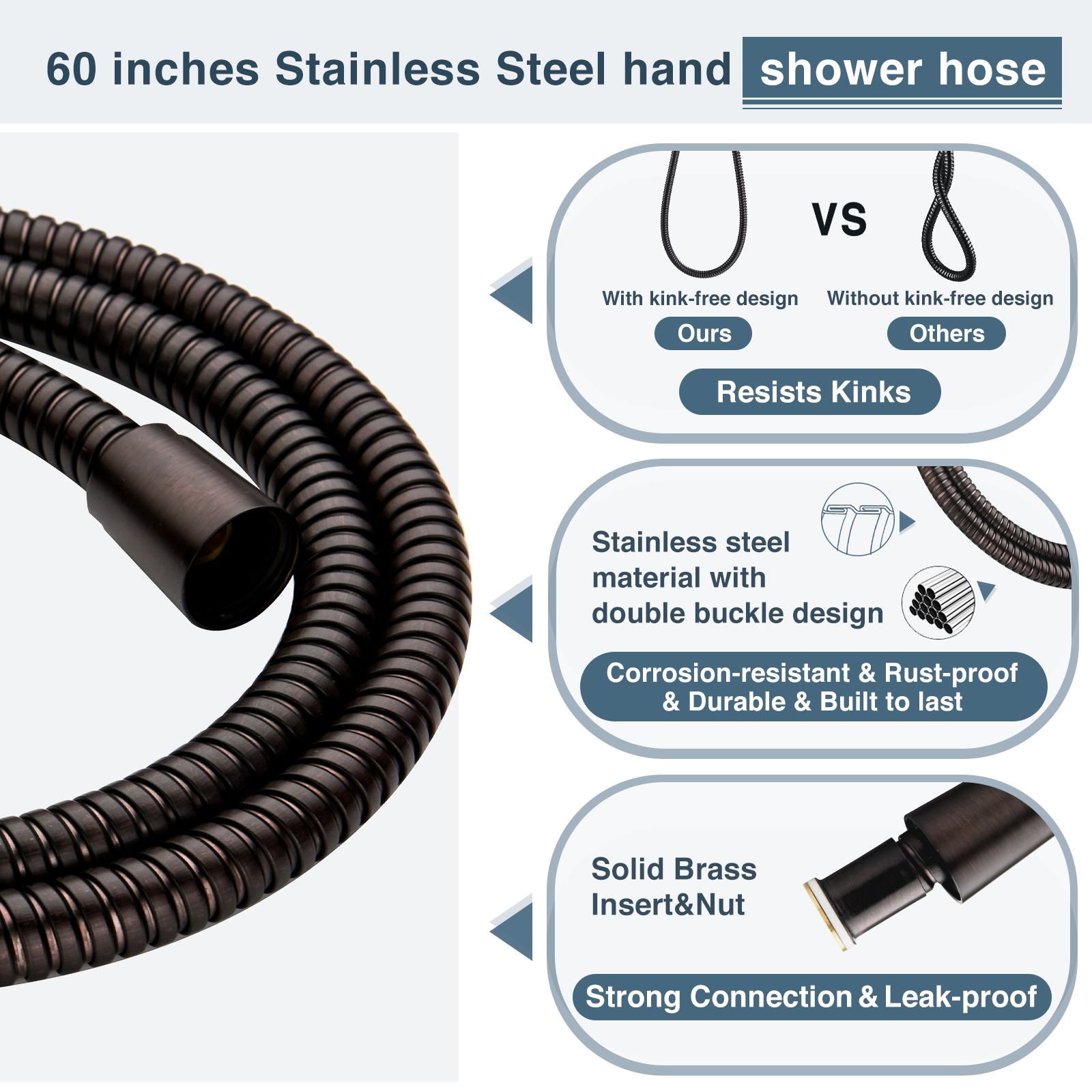 Shower System With Rain shower and Handheld Shower head,Hose
