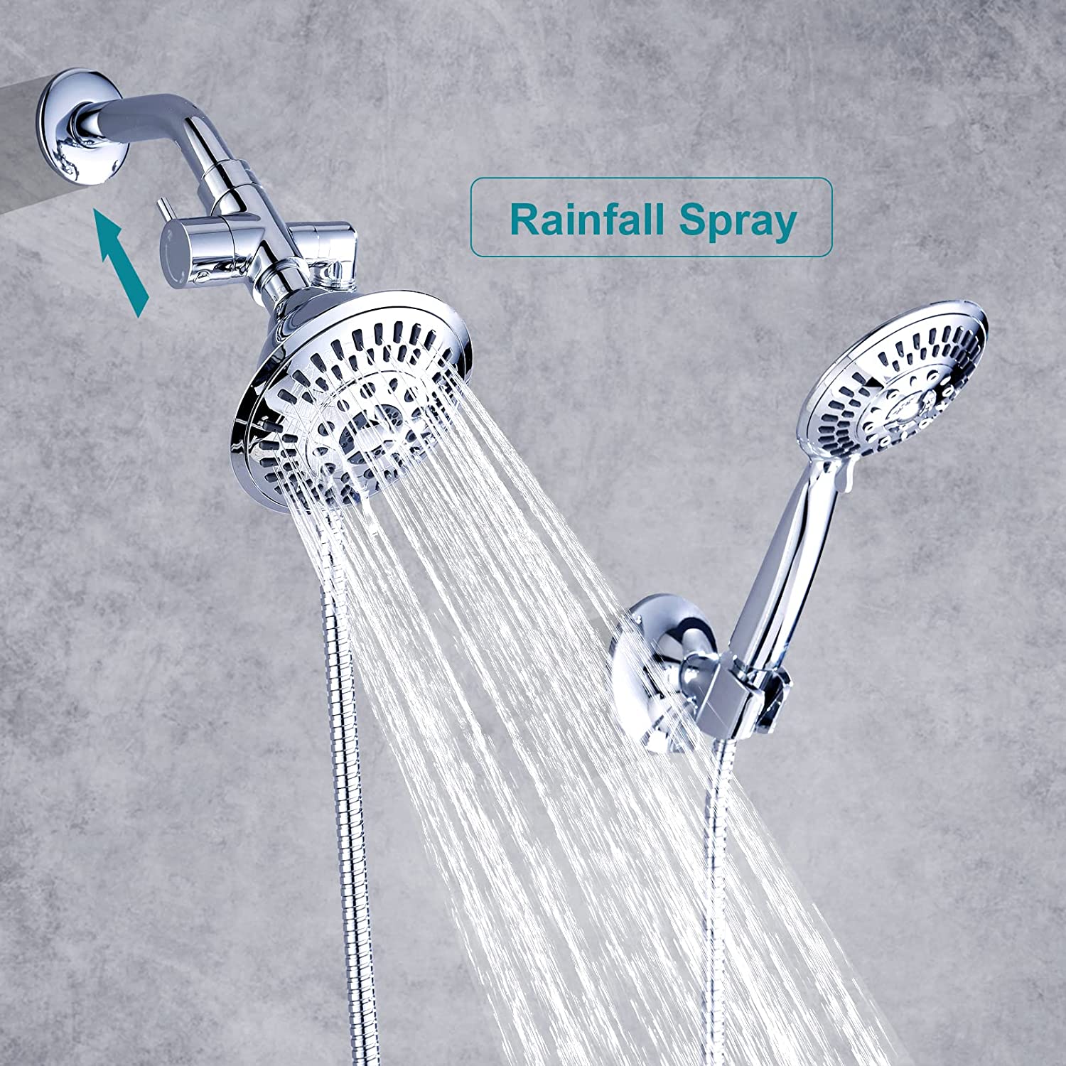 Brass Shower Arm Diverter Valve, 3-Way Shower Head Diverter Valve