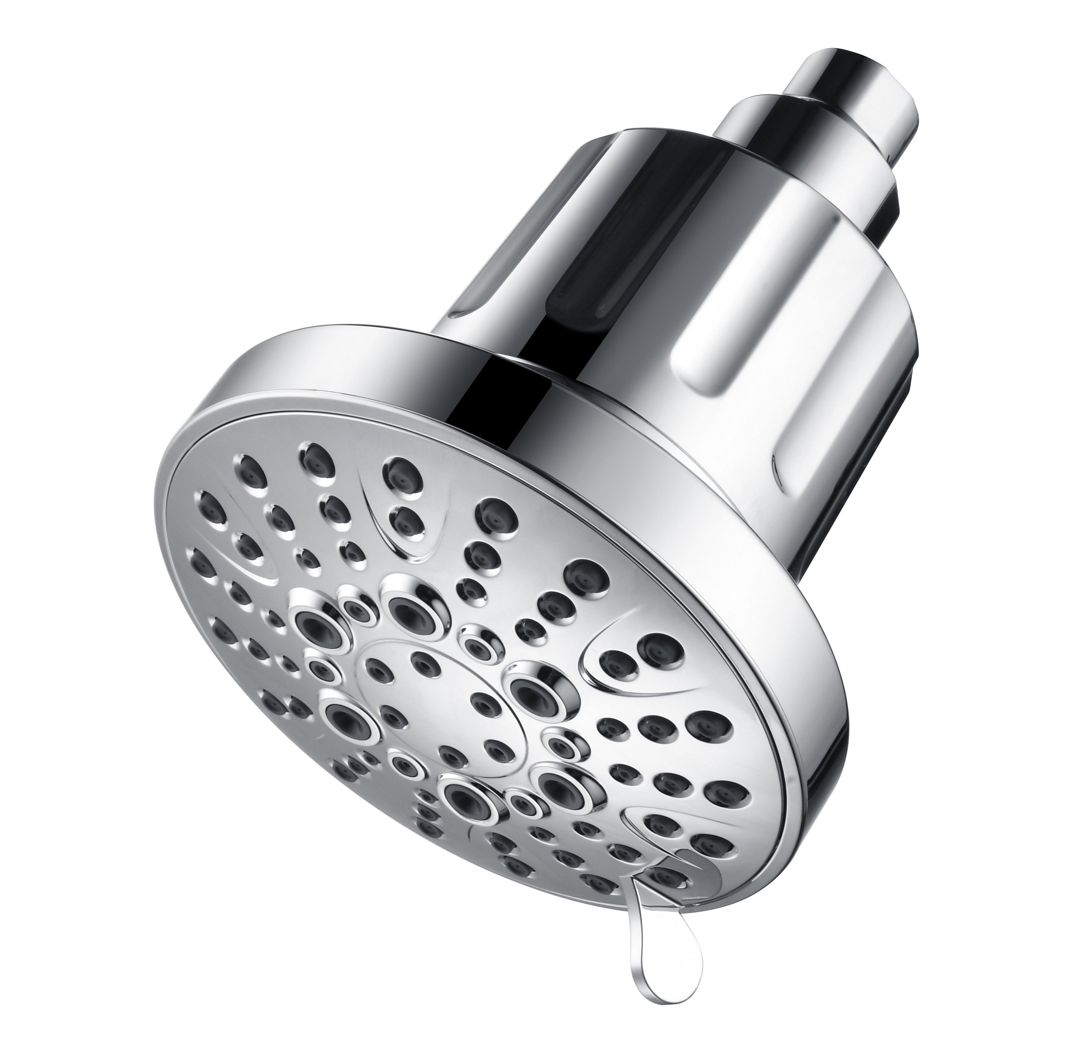 Bright Showers High Pressure Shower Head with 8 Spray Settings and 360° Adjustable Swivel Joint