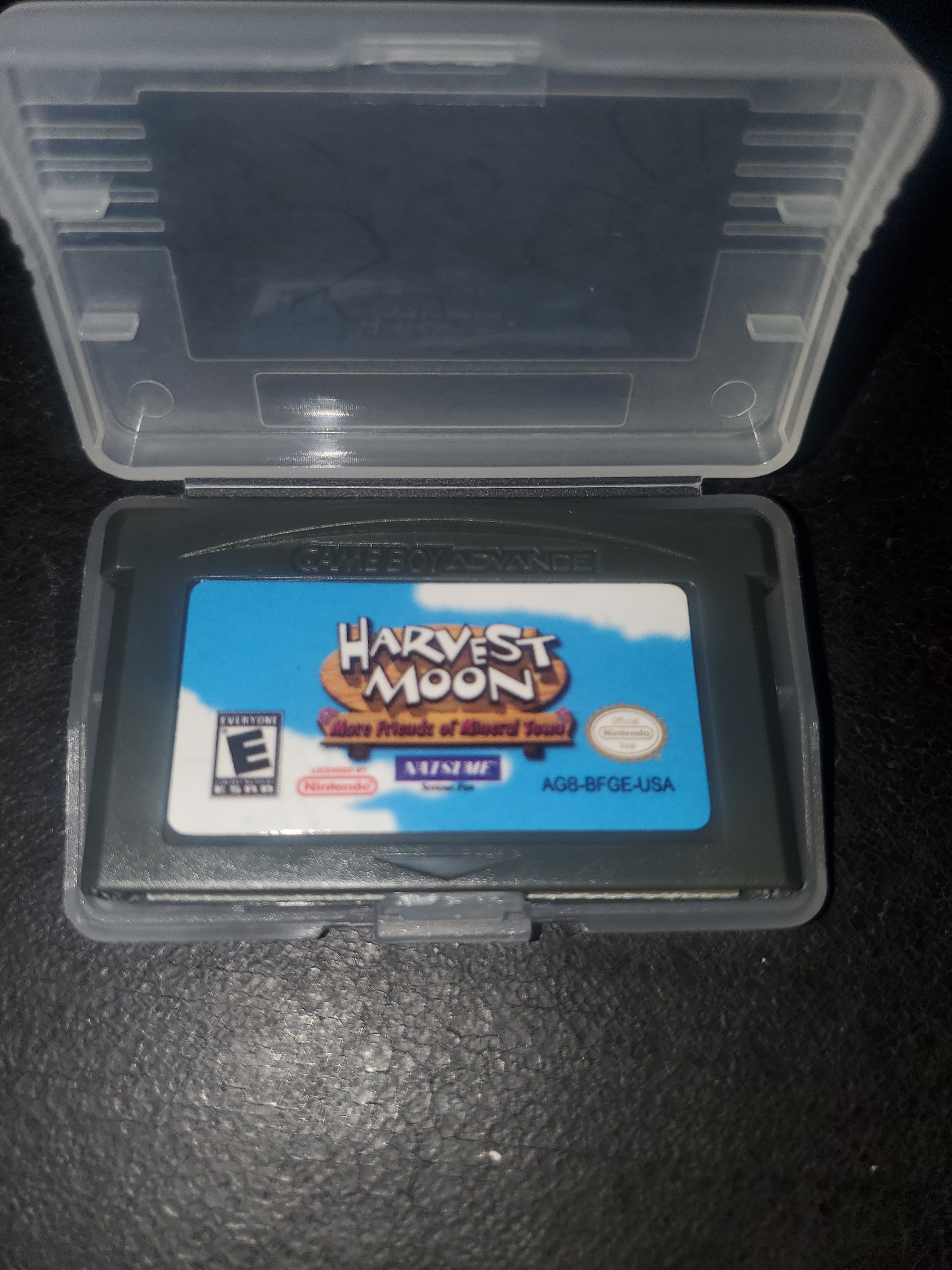 Harvest Moon More Friends of Mineral Town GBA Video Game Boy Advance