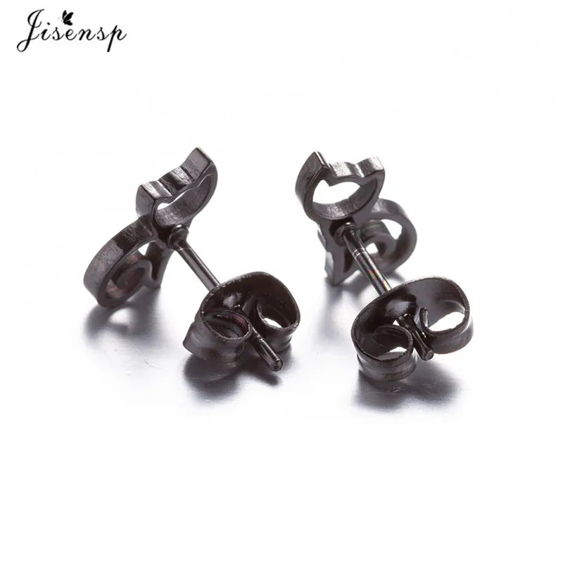 Cartoon Chihuahua Dog Earrings for Women Daily Jewelry Small Stainless Steel Cat Paw Stud Earrings Love My Pet Jewelry Gifts