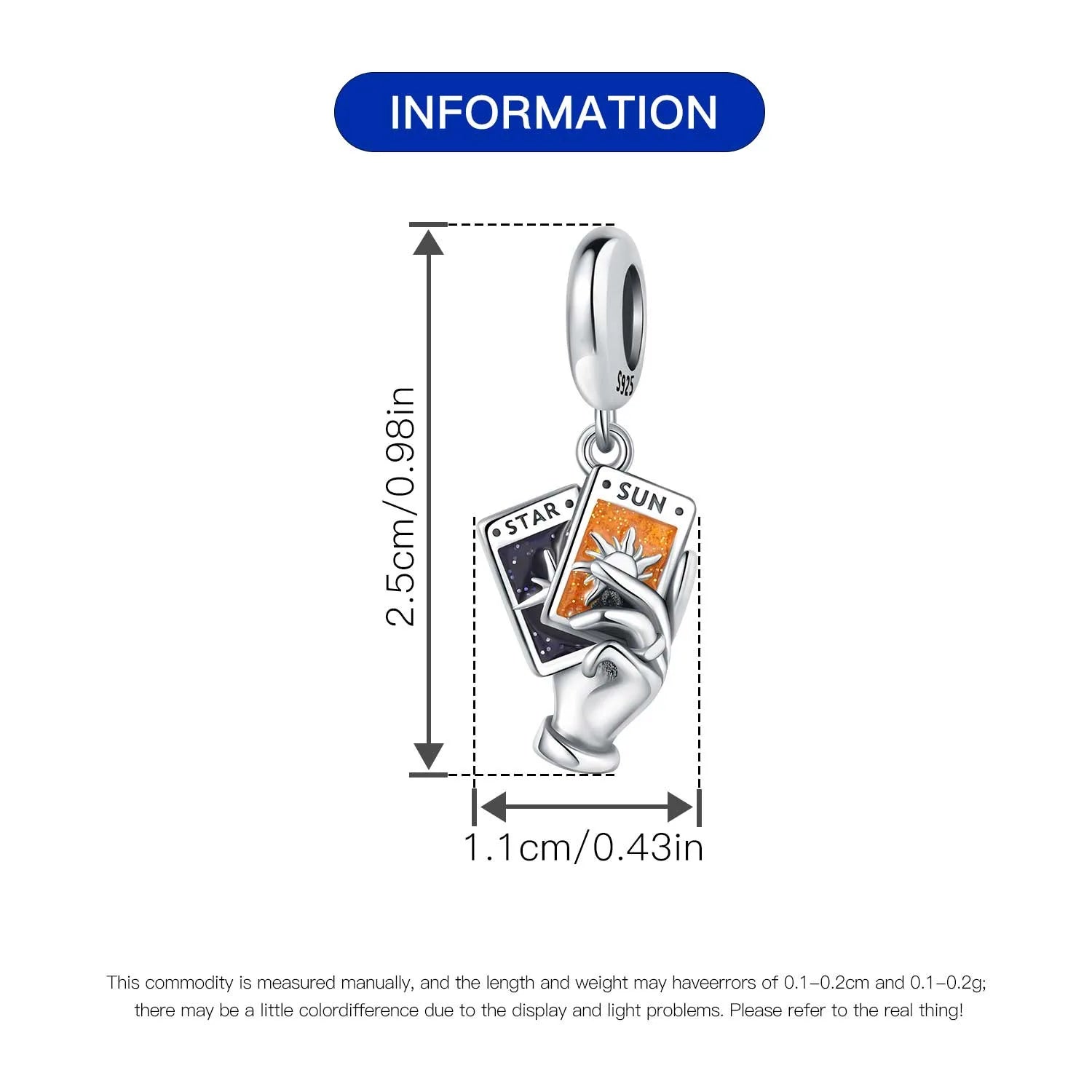PANPOKI 925 Sterling Silver Dreamy Universe Star Original Pendants Bracelet Charms Jewelry Party Beads DIY Trendy Gifts