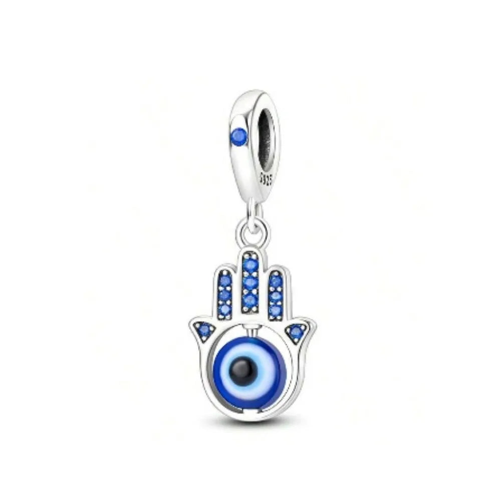 2025 European 925 Silver SisterHot Air Balloon Bee Charm Fit Original Bracelet Jewelry slinky dog Pendant Bead Ginger cat Dangle