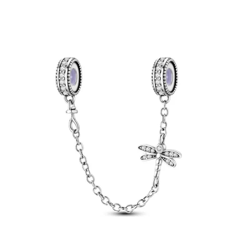 2025 European 925 Silver SisterHot Air Balloon Bee Charm Fit Original Bracelet Jewelry slinky dog Pendant Bead Ginger cat Dangle