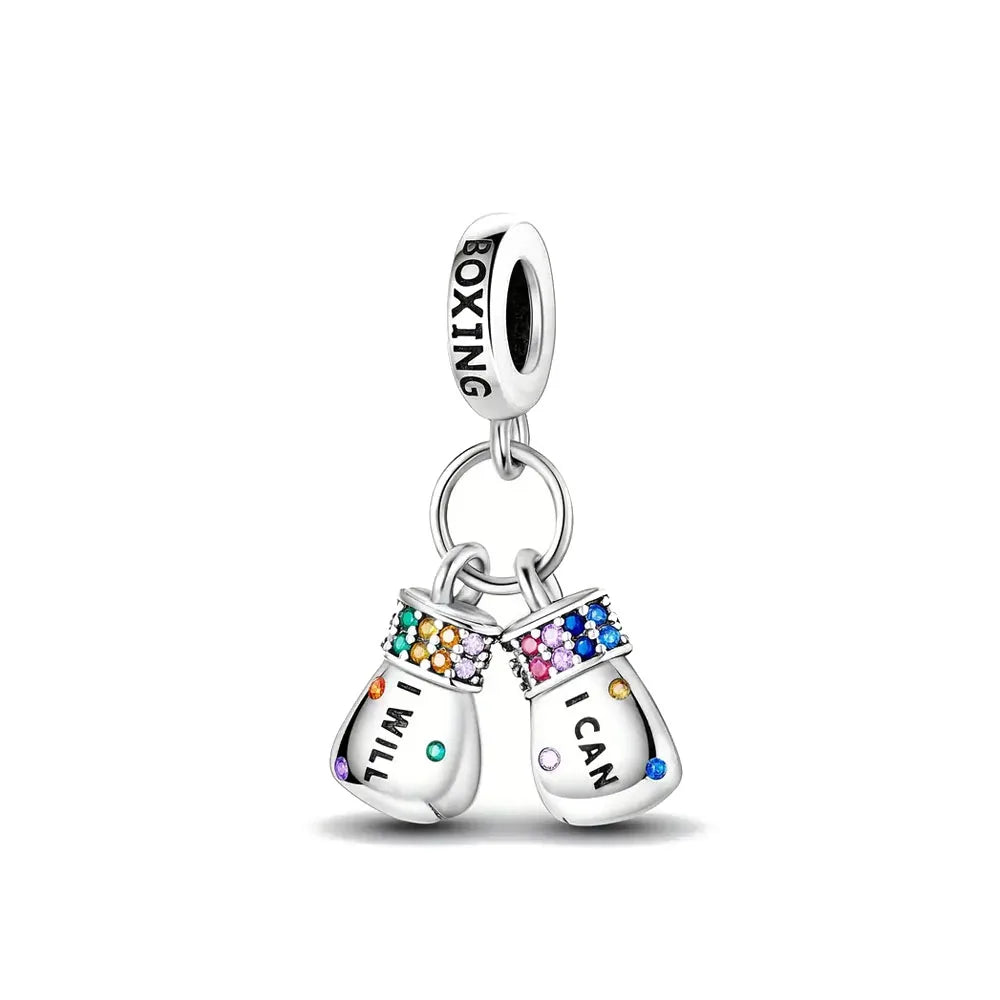 2025 European 925 Silver SisterHot Air Balloon Bee Charm Fit Original Bracelet Jewelry slinky dog Pendant Bead Ginger cat Dangle