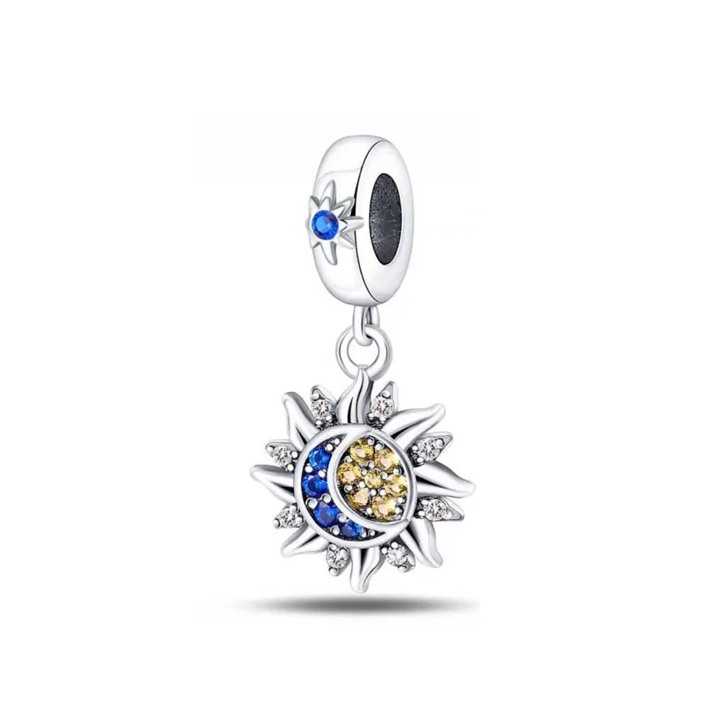 2025 European 925 Silver SisterHot Air Balloon Bee Charm Fit Original Bracelet Jewelry slinky dog Pendant Bead Ginger cat Dangle