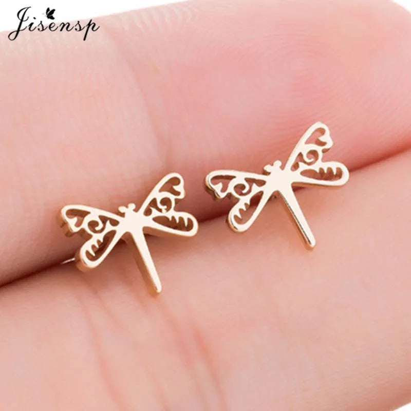 Cartoon Chihuahua Dog Earrings for Women Daily Jewelry Small Stainless Steel Cat Paw Stud Earrings Love My Pet Jewelry Gifts