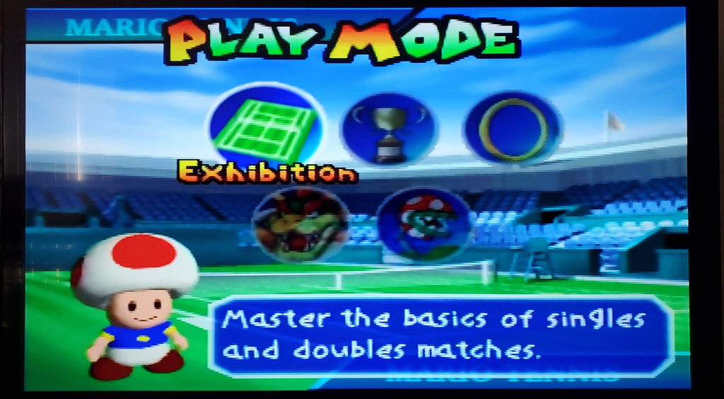 Mario Tennis N64 Nintendo 64 Video Game Cartridge 2000